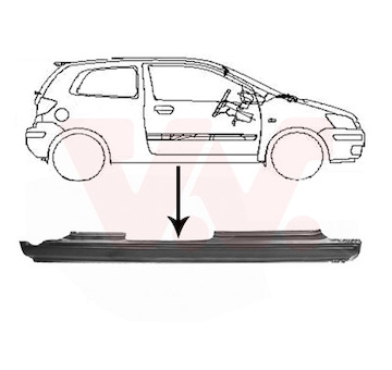 Nástupní panel VAN WEZEL 8251104