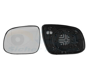 Sklo do zrcátka, vnější zrcátko VAN WEZEL 8355837