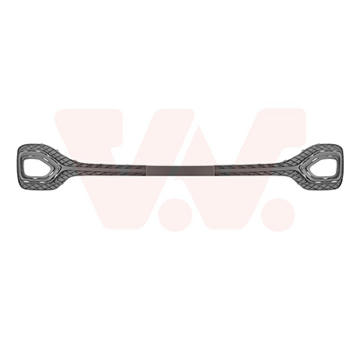 Ozdobná/ochranná liżta nárazníka VAN WEZEL 8803580