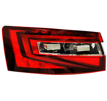 Zadní světlo VAN WEZEL 7638925