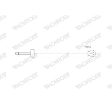 Tlumič pérování MONROE G43162