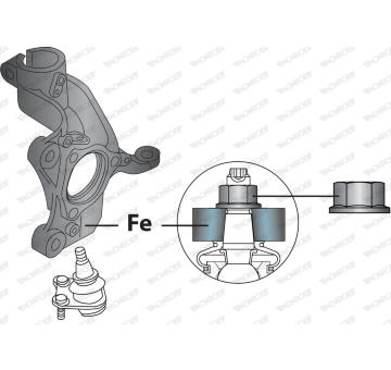 Podpora-/ Kloub MONROE L29J57