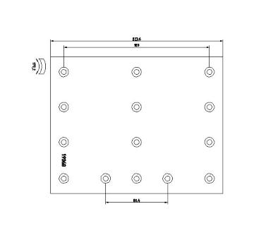 Sada brzdoveho oblozeni, bubnova brzda TEXTAR 1906805
