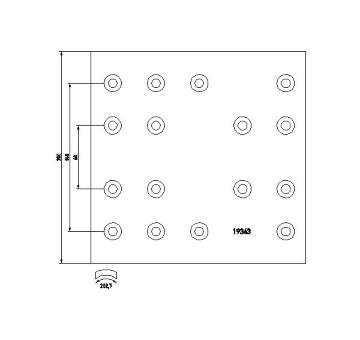 Brzdove oblozeni, bubnova brzda TEXTAR 19343
