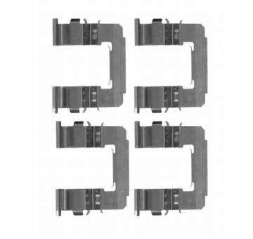 Sada prislusenstvi, oblozeni kotoucove brzdy TEXTAR 82502900