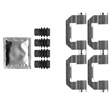 Sada příslušenství, obložení kotoučové brzdy TEXTAR 82548500