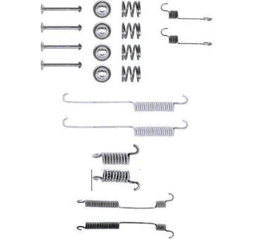 Sada příslušenství, brzdové čelisti TEXTAR 97002400