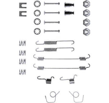Sada příslušenství, brzdové čelisti TEXTAR 97002700