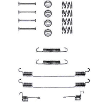 Sada příslušenství, brzdové čelisti TEXTAR 97006700