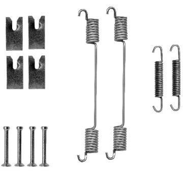 Sada příslušenství, brzdové čelisti TEXTAR 97031300