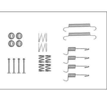 Sada prislusenstvi, parkovaci brzdove celisti TEXTAR 97042400