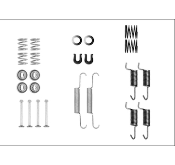 Sada prislusenstvi, parkovaci brzdove celisti TEXTAR 97042500