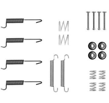 Sada príslużenstva čeľustí parkovacej brzdy TEXTAR 97048400