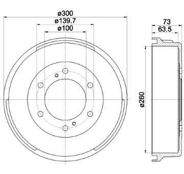 Brzdový buben TEXTAR 94021600
