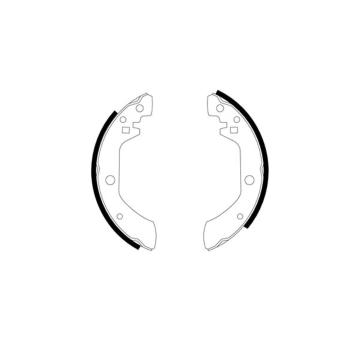 Sada brzdových čelistí TEXTAR 91017900