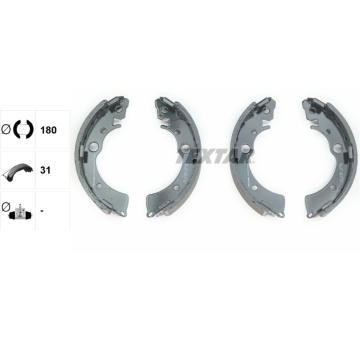 Sada brzdových čeľustí TEXTAR 91048700