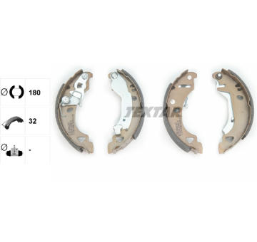 Sada brzdových čeľustí TEXTAR 91049200