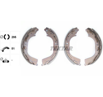 Sada brzdových čeľustí TEXTAR 91056200