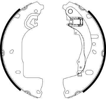 Sada brzdových čelistí TEXTAR 91088100