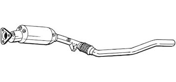 Filtr pevnych castic, vyfukovy system BOSAL 097-330