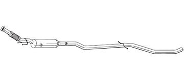 Filtr pevnych castic, vyfukovy system BOSAL 095-382