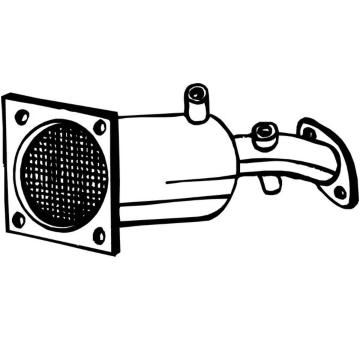 Filtr pevnych castic, vyfukovy system BOSAL 097-710