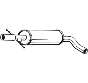 Stredni tlumic vyfuku BOSAL 105-505