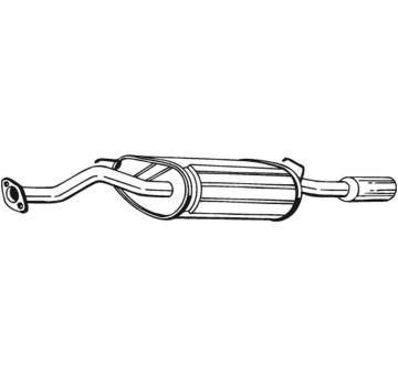 Zadní tlumič výfuku BOSAL 115-329