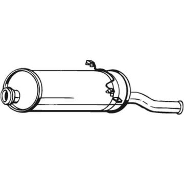 Zadni tlumic vyfuku BOSAL 135-021