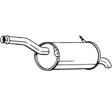 Zadni tlumic vyfuku BOSAL 135-079