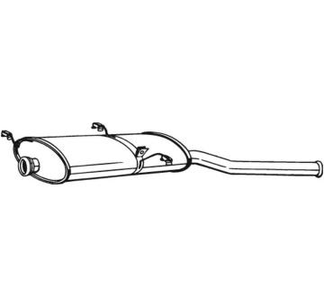 Zadni tlumic vyfuku BOSAL 135-239