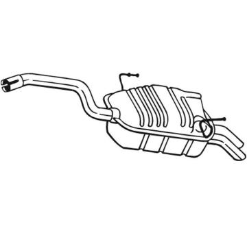 Zadní tlumič výfuku BOSAL 190-903