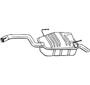 Zadní tlumič výfuku BOSAL 190-905