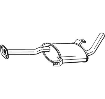 Střední tlumič výfuku BOSAL 145-185