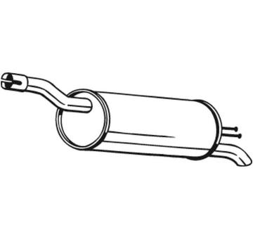 Zadní tlumič výfuku BOSAL 148-343