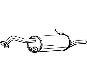 Zadní tlumič výfuku BOSAL 171-319