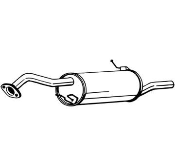Zadní tlumič výfuku BOSAL 171-327