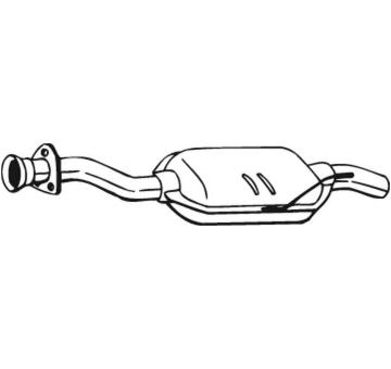 Střední tlumič výfuku BOSAL 175-009