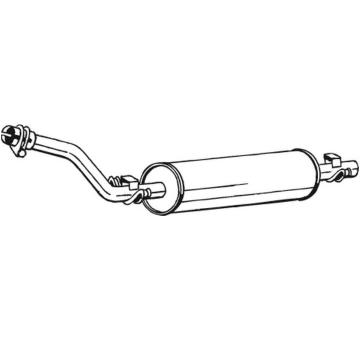 Zadní tlumič výfuku BOSAL 175-019