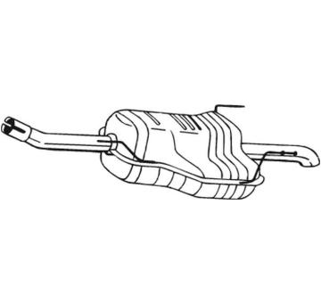 Zadní tlumič výfuku BOSAL 185-679