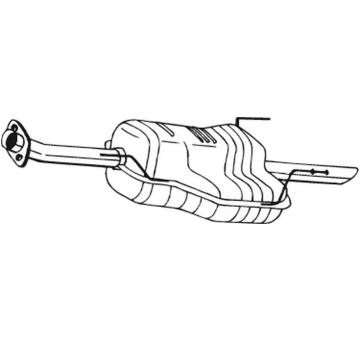 Zadni tlumic vyfuku BOSAL 185-155