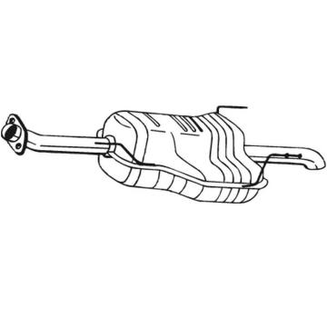 Zadní tlumič výfuku BOSAL 185-149