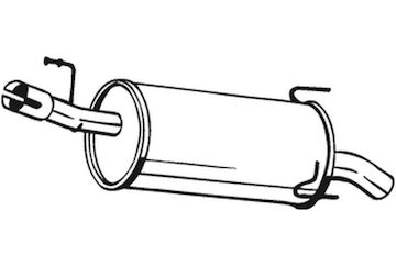 Zadní tlumič výfuku BOSAL 185-971