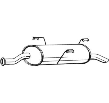 Zadní tlumič výfuku BOSAL 190-209