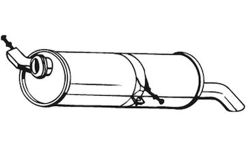 Zadní tlumič výfuku BOSAL 190-153
