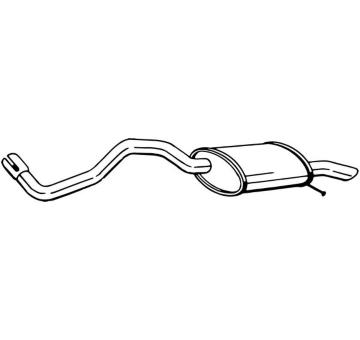 Koncový tlmič výfuku BOSAL 200-097