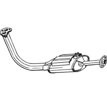 Přední tlumič výfuku BOSAL 219-163