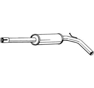 Stredni tlumic vyfuku BOSAL 233-637