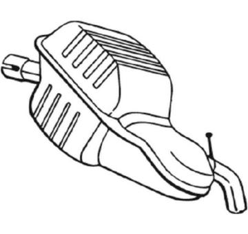 Zadní tlumič výfuku BOSAL 235-139