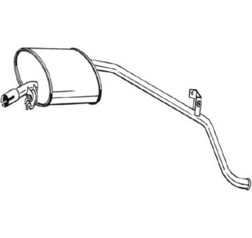 Zadní tlumič výfuku BOSAL 278-075